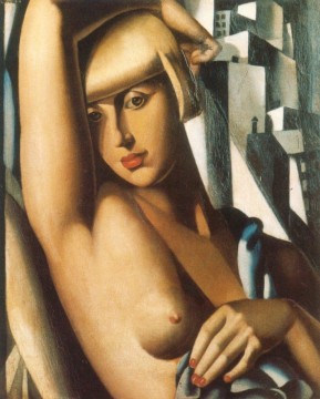  Tamara Lienzo - retrato de suzy solidor 1933 contemporánea Tamara de Lempicka